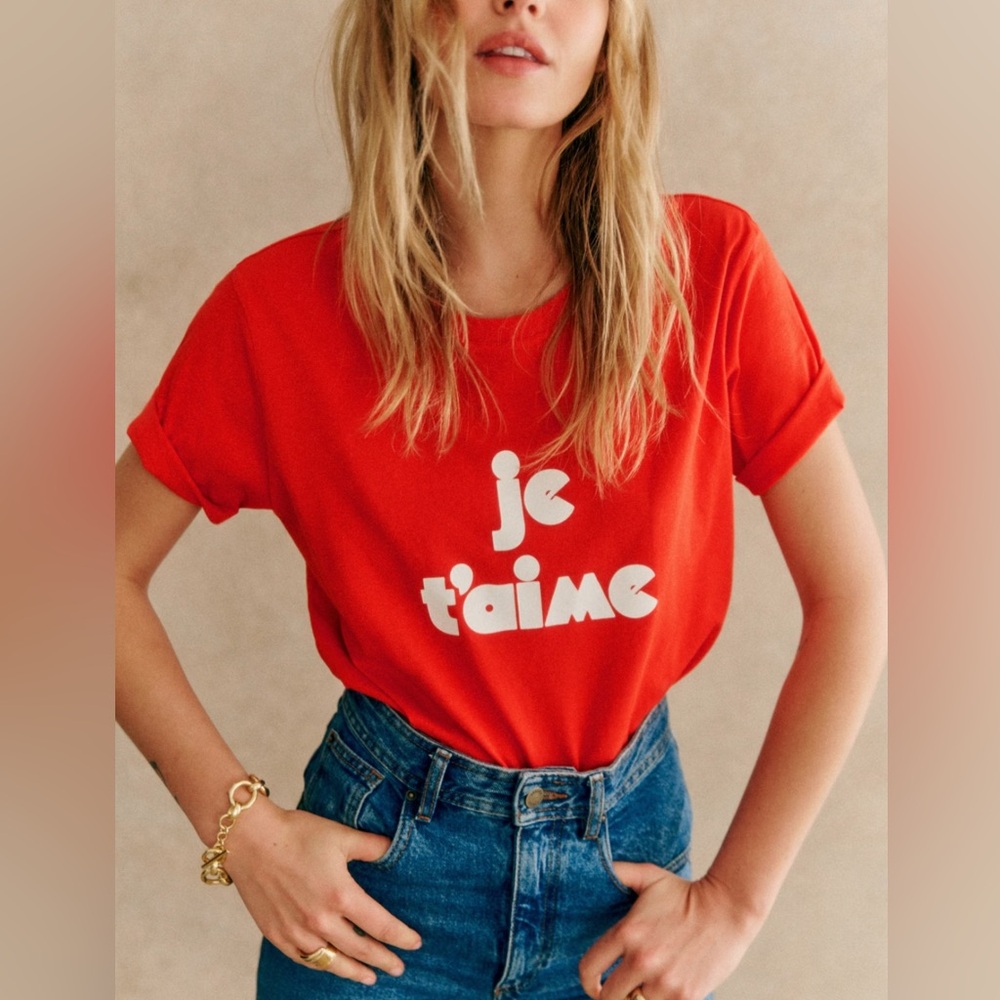 Sezane J’taime t-shirt